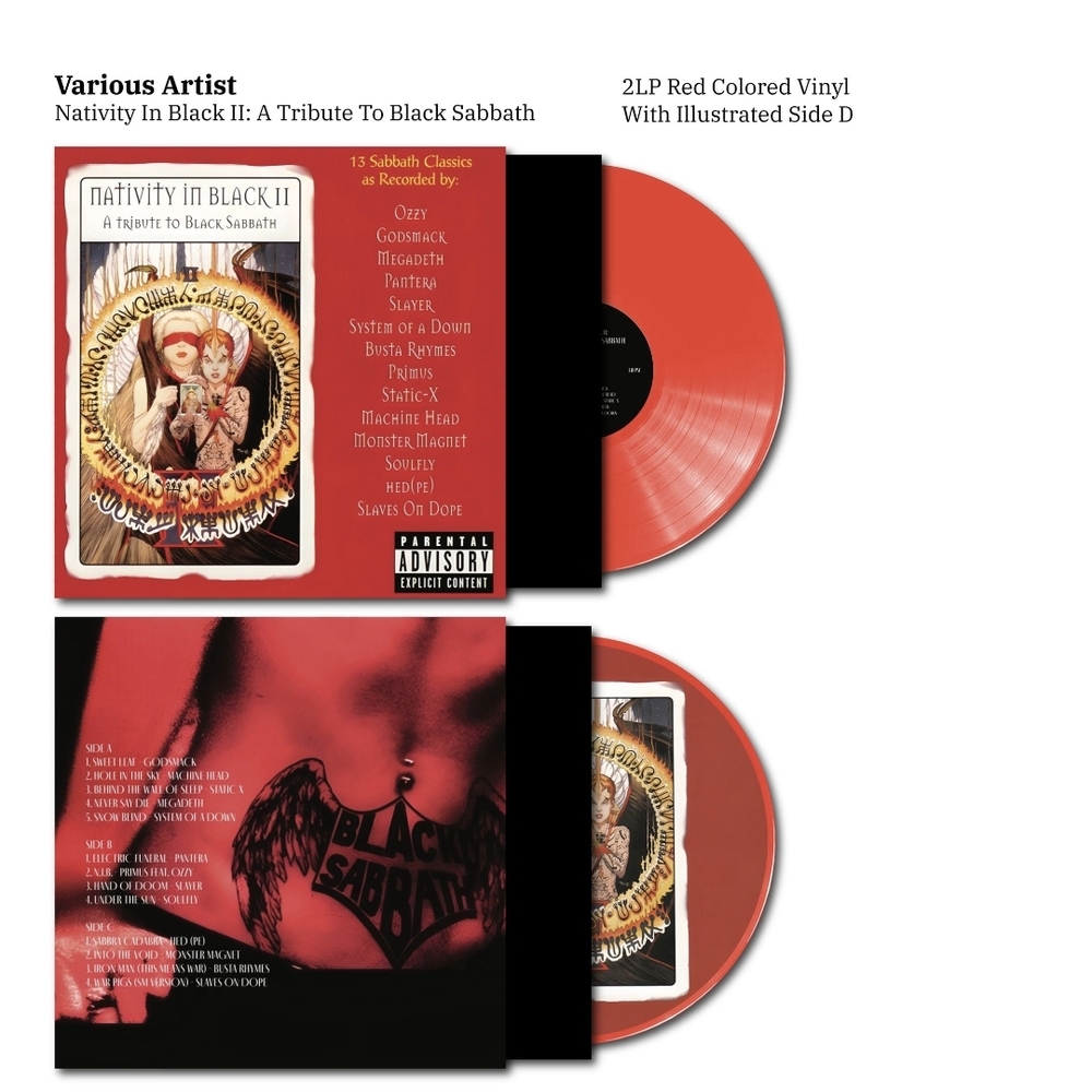 Red Vinyl Record - Nativity In Black II